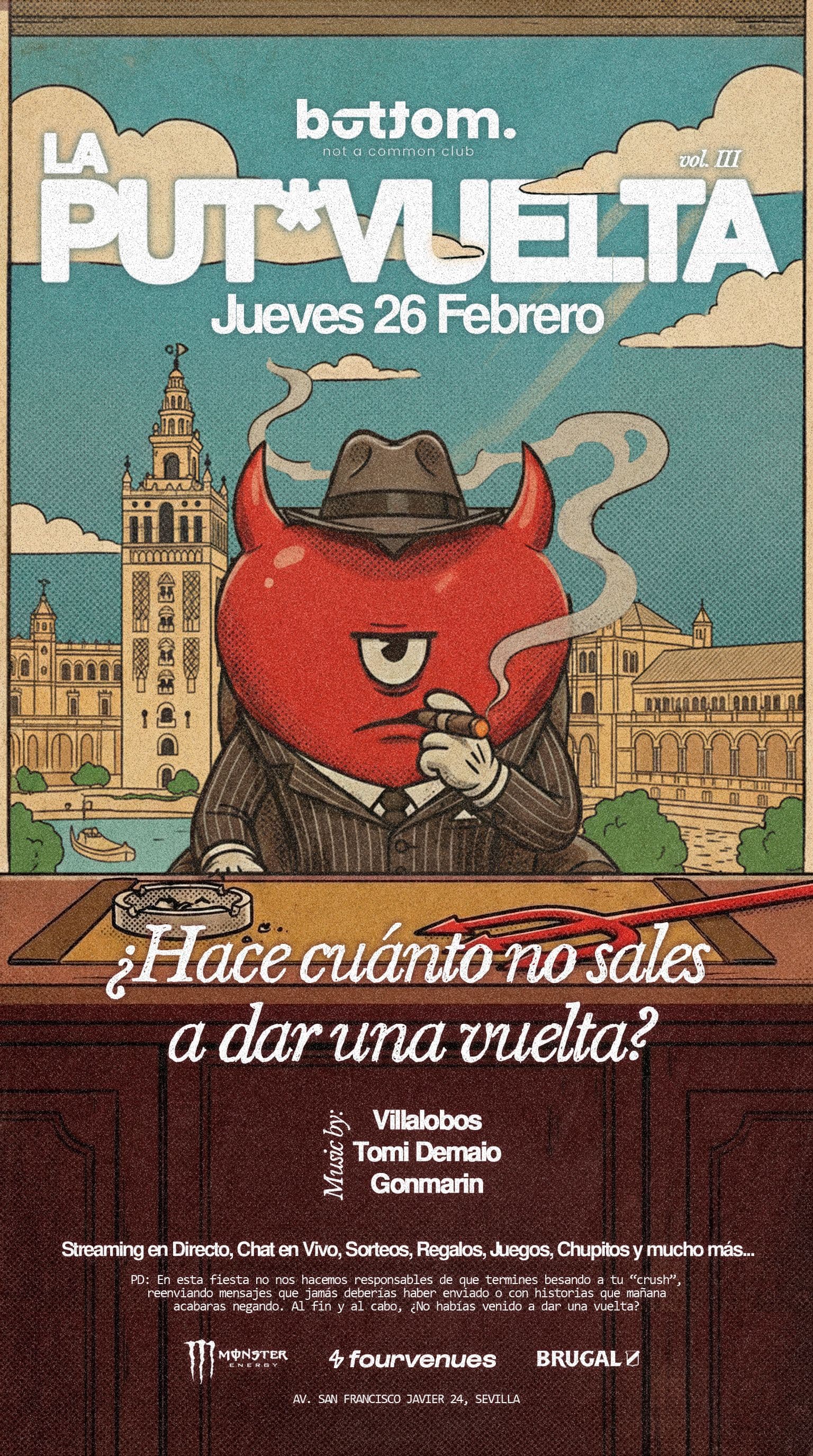 Cartel de BOTTOM CLUB